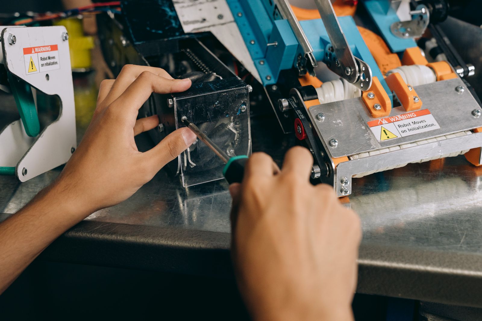 Electronics assembly close up representing consumer electronics eCommerce